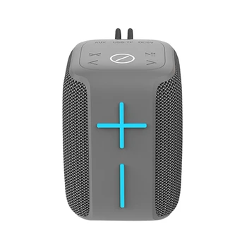 

HOPESTAR P16 5W Bluetooth Speaker Waterproof IPX6 Subwoofer Portable FM Radio Loudspeaker Column Sound Bar