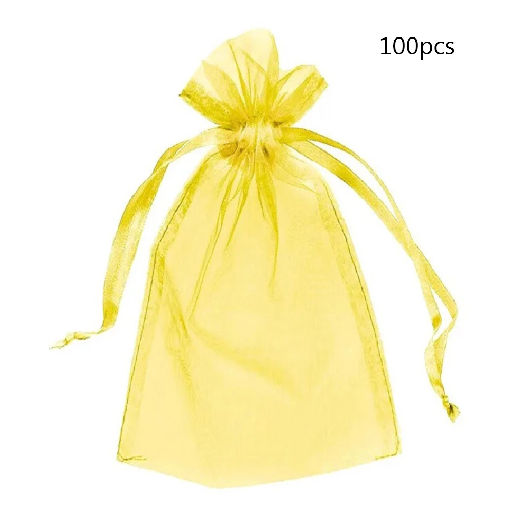 100pcs Vegetable Fruit Grow Mesh Bag Plants Protection Bags Gardening Drawstring Netting Candy Grape Apple Pouch 18x13cm#20 