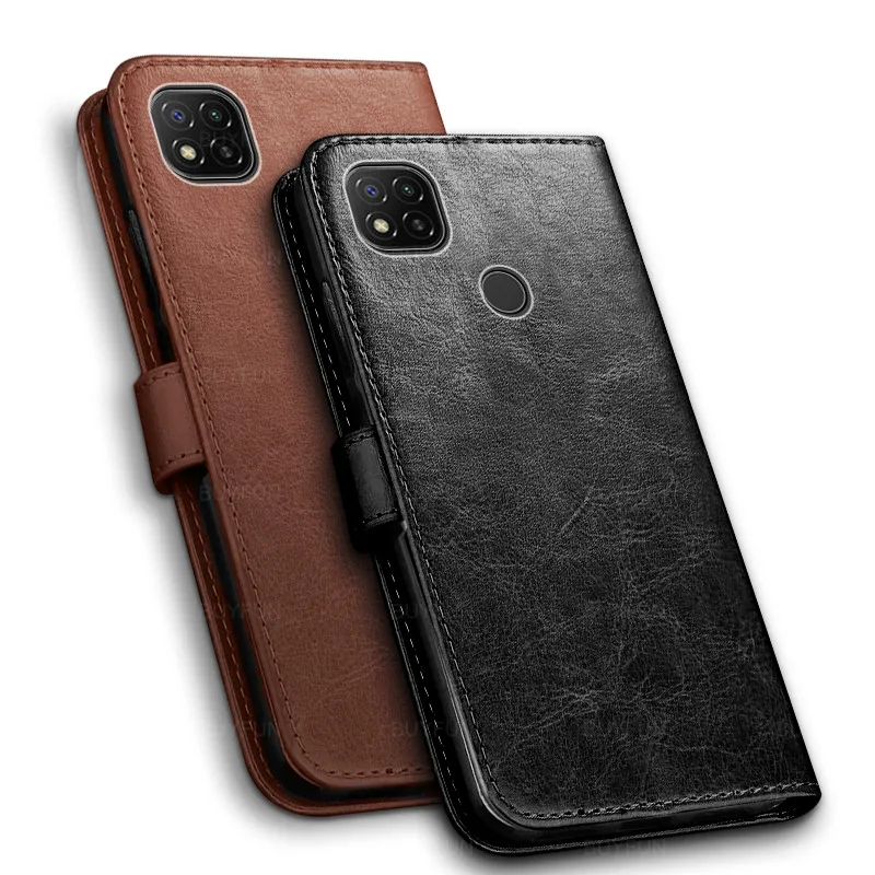 xiaomi leather case Luxury Flip leather case on For Xiaomi Redmi 9C Case Redmi 9C 9 C back case on For Xiaomi Redmi 9C nfc Cover xiaomi leather case design