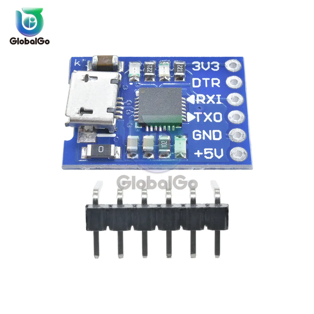 CP2102 MICRO USB в UART ttl модуль 6Pin последовательный конвертер UART STC заменить FT232 USB 2,0 в UART ttl адаптер модуль