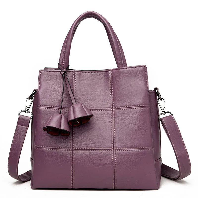 

Large Capacity Handbag Verticle Simple Shoulder Middle-aged WOMEN'S Bag 2017 New Style Korean-style Versatile Mom Large Bag