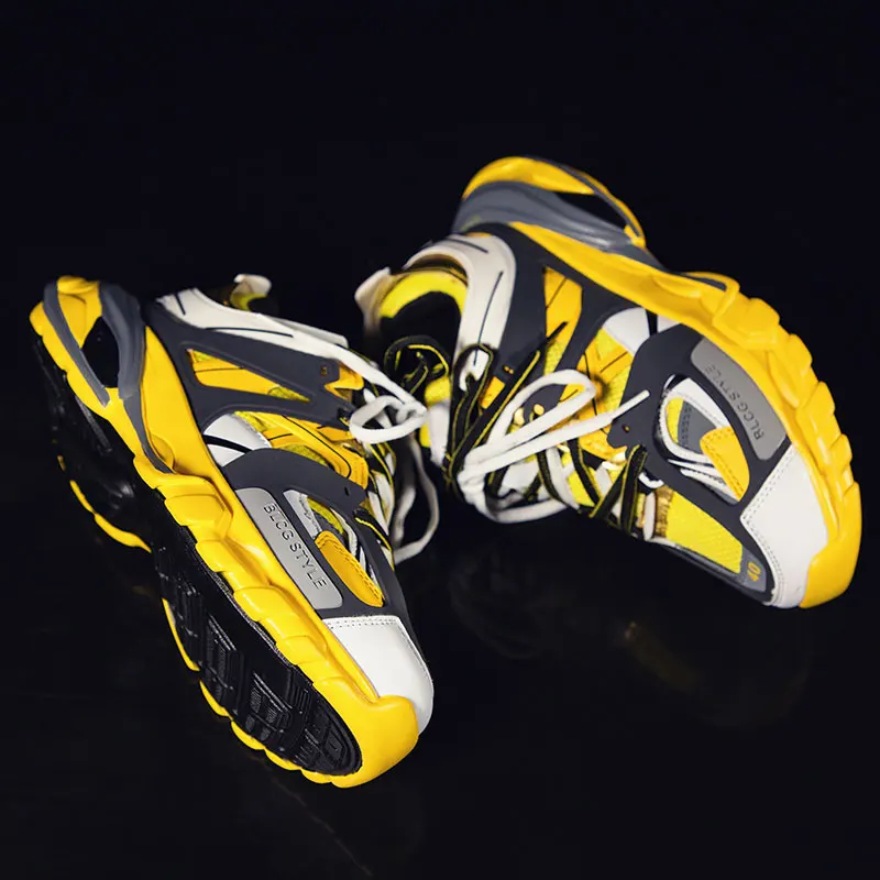 

AQLOAC D8089 Balencia Spring Breathable Men Running Shoes Outdoor Sport Men Lightweight Sneakers Male Krasovki New Fashion Shoes