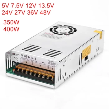

New LED power supply DC5V 7.5V 12V 13.5V 15V 24V 27V 36V 48V 360W 400W Switching Power Supply Source Transformer AC DC SMPS