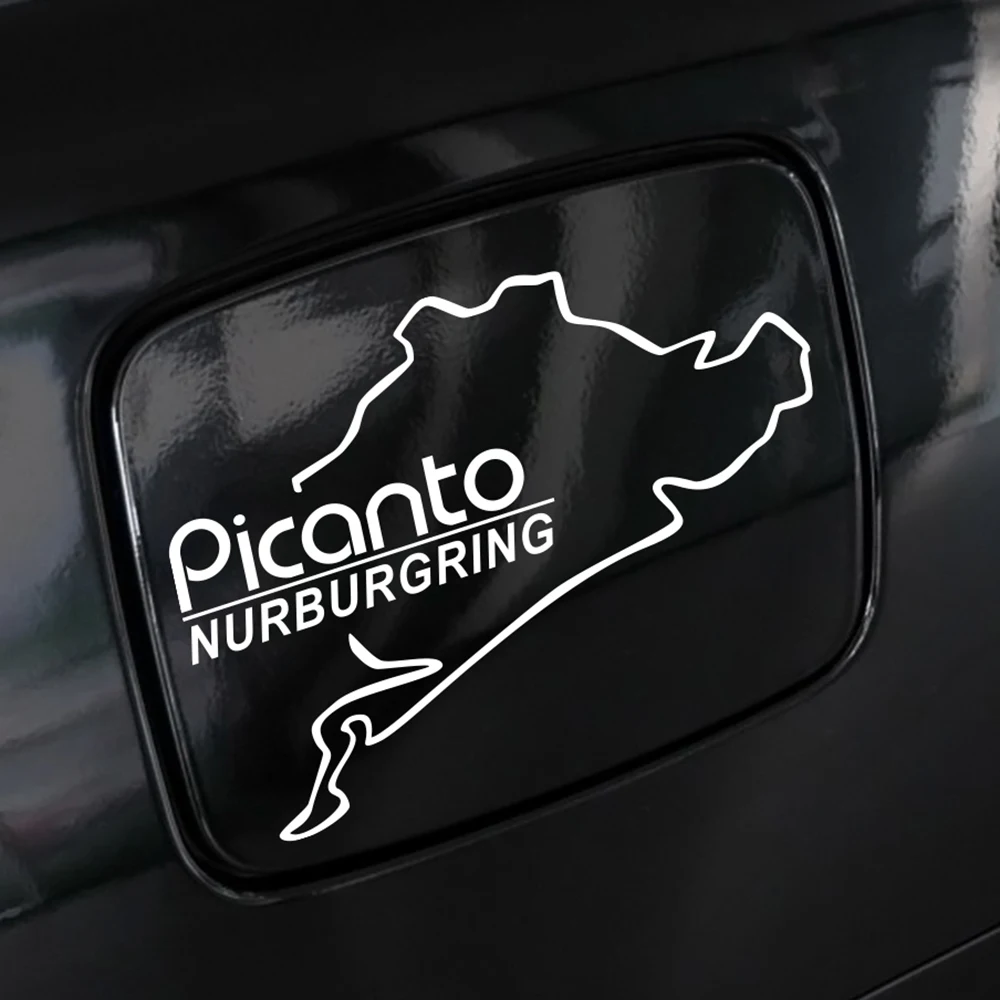 15 см Стайлинг автомобиля наклейки на крышку топливного бака Nurburgring автомобильный