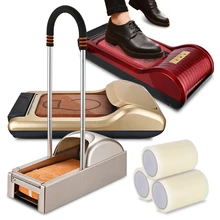 Машина для изготовления чехлов для обуви, полностью автоматическая одноразовая пленка для обуви, смарт-чехол для обуви, органайзер для обуви, чехол для обуви
