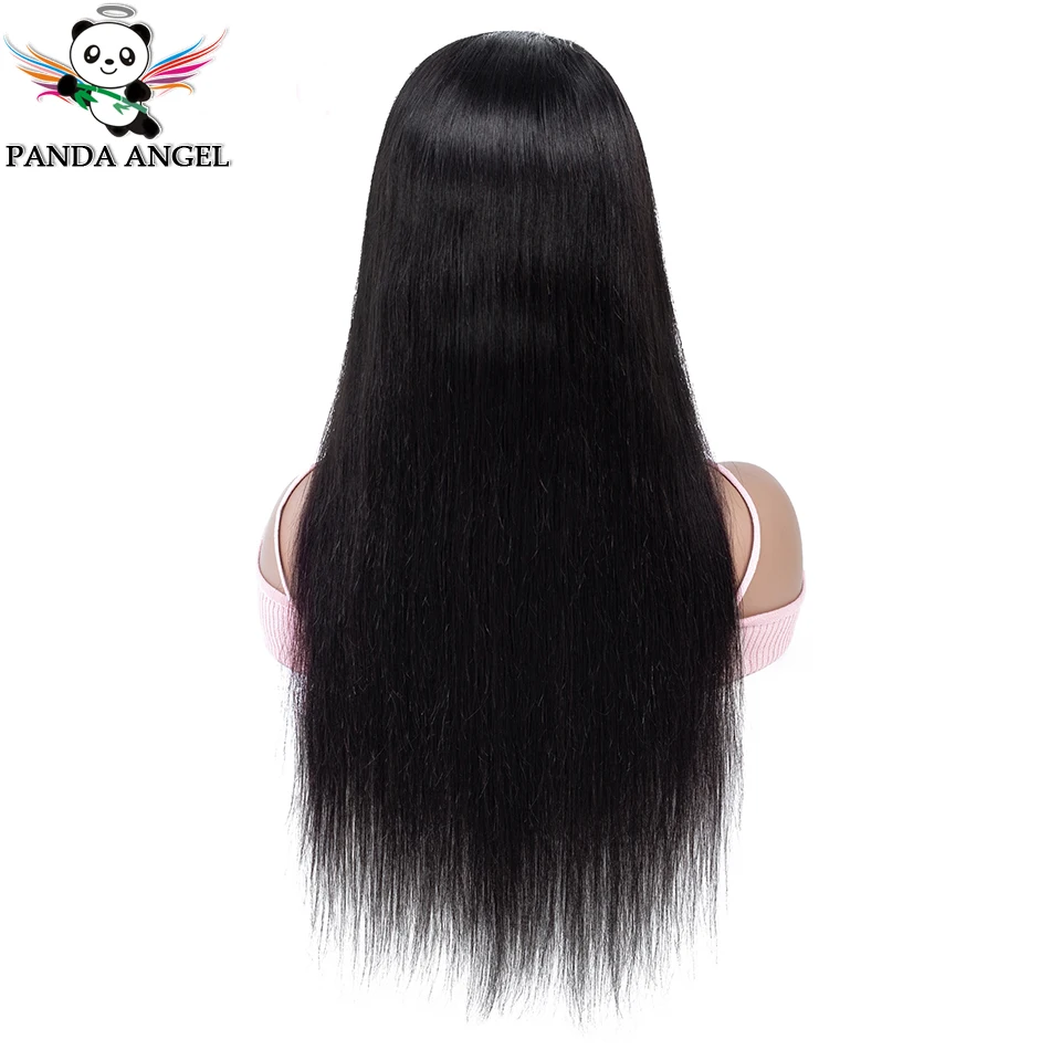  Panda 13x4 Lace Front Wigs 8-30inches Brazilian Straight Lace Front Wig 150% Density Pre Plucked 10