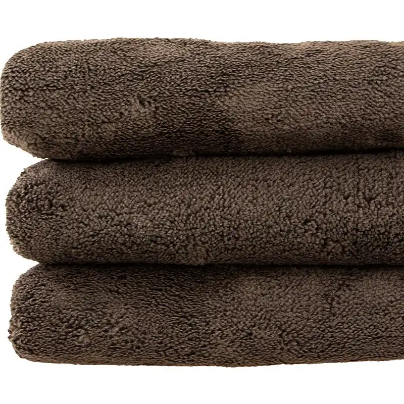 1200gsm microfibre towels thick plush microfiber car cleaning
