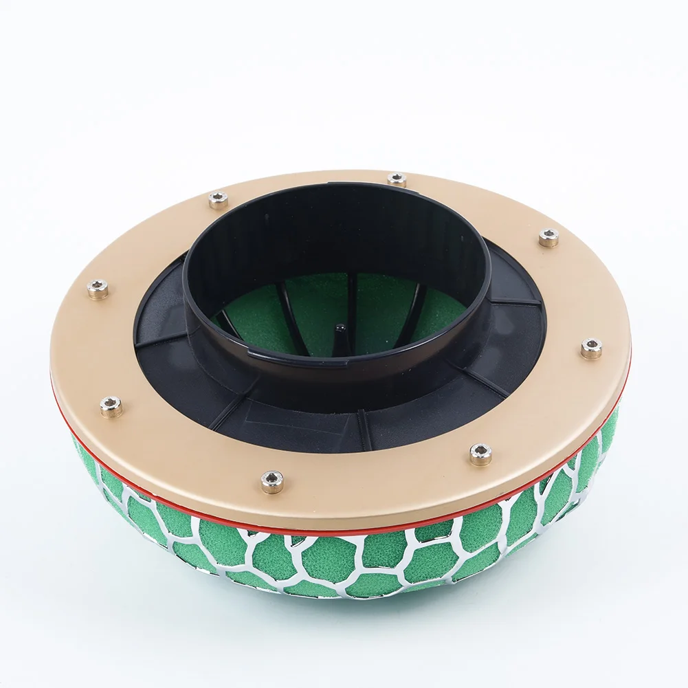 Filtro de ar para Carro Esponja de Alto Fluxo de 100mm Admissão Turbo Cogumelo Verde Acessórios Automotivos Duráveis 1 Peça 19 Filtros de ar