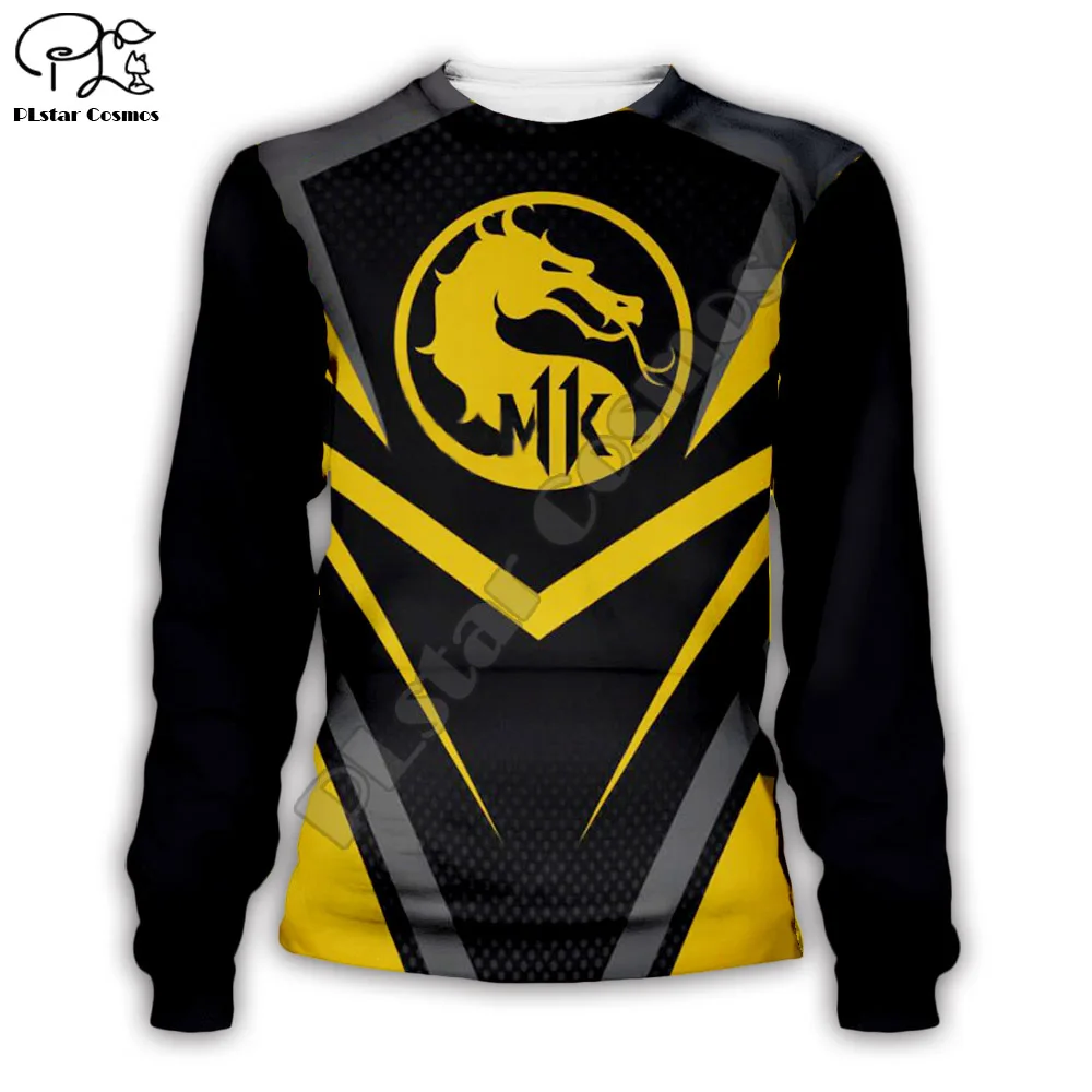 sweatshirt Модные повседневные толстовки Mortal Kombat 11 с 3D принтом для мужчин и женщин; сезон весна-осень; боевые игровые худи; толстовки; крутые Топы; GA001 - Цвет: sweatshirt