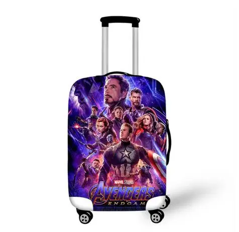 Luggage Cover 18''-32'' Super Hero Elastic Luggage Protective Cover Trolley Suitcase Dust Bag Case Cartoon Travel Accessories