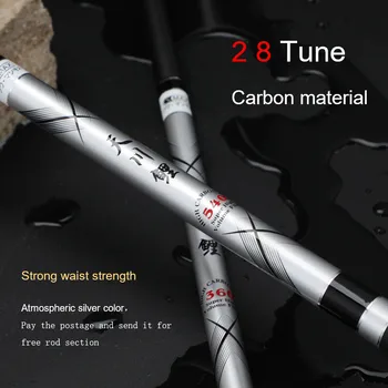 

Hard-tuned Carbon Rod 2.7M/3.6M/3.9M/4.5M/4.8M/5.4M/5.7M/6.3M/7.2M Ultra-light Telescopic Fishing Rod