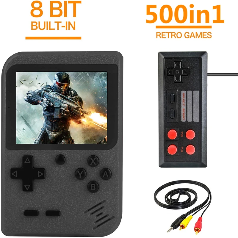 handheld game console with built in games