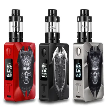 

Original kit 230W Mod Battery 3ml Tank Electronic Cigarette Vape Kit with Detachable Battery Vaporizer Hookah