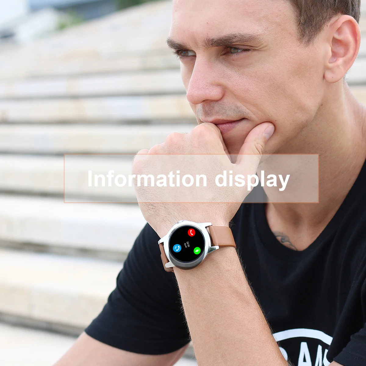 Diggro DI03 плюс Bluetooth Смарт часы водонепроницаемый монитор сердечного ритма шагомер монитор сна для Android и IOS Pk DI02