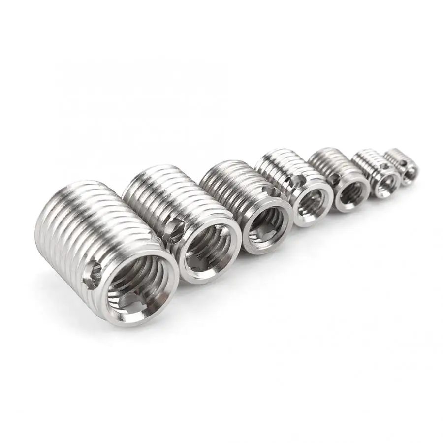 

Stainless Self Tapping Screws 58Pcs Stainless Steel Inner Thread Self Tapping Thread Inserts Set Thread Reinforce Repair Tool