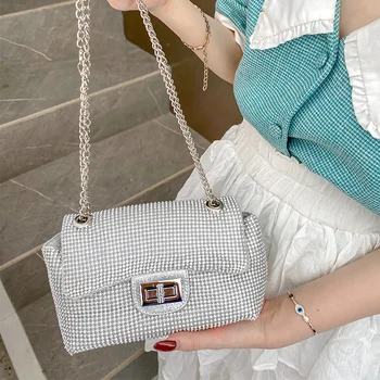 

Bling Diamonds Handbag Evening Clutch Bag Women Rhinestone Tote Handbag Shoulder Bags Ladies Dinner Party Clutch Purse