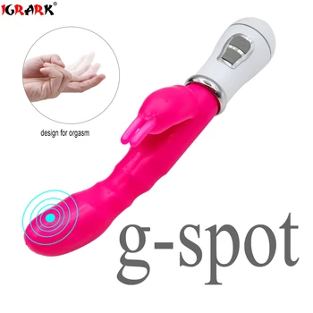 12 Speed Strong Rabbits Vibrator Clitoris Stimulator Double G-spot Massager Sex Toys For Women Female Masturbator Sex Shop 1
