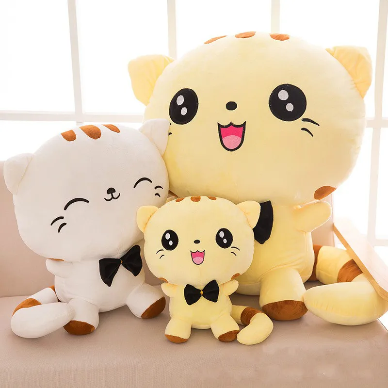 

Big face cat doll plush toy large cat pillow