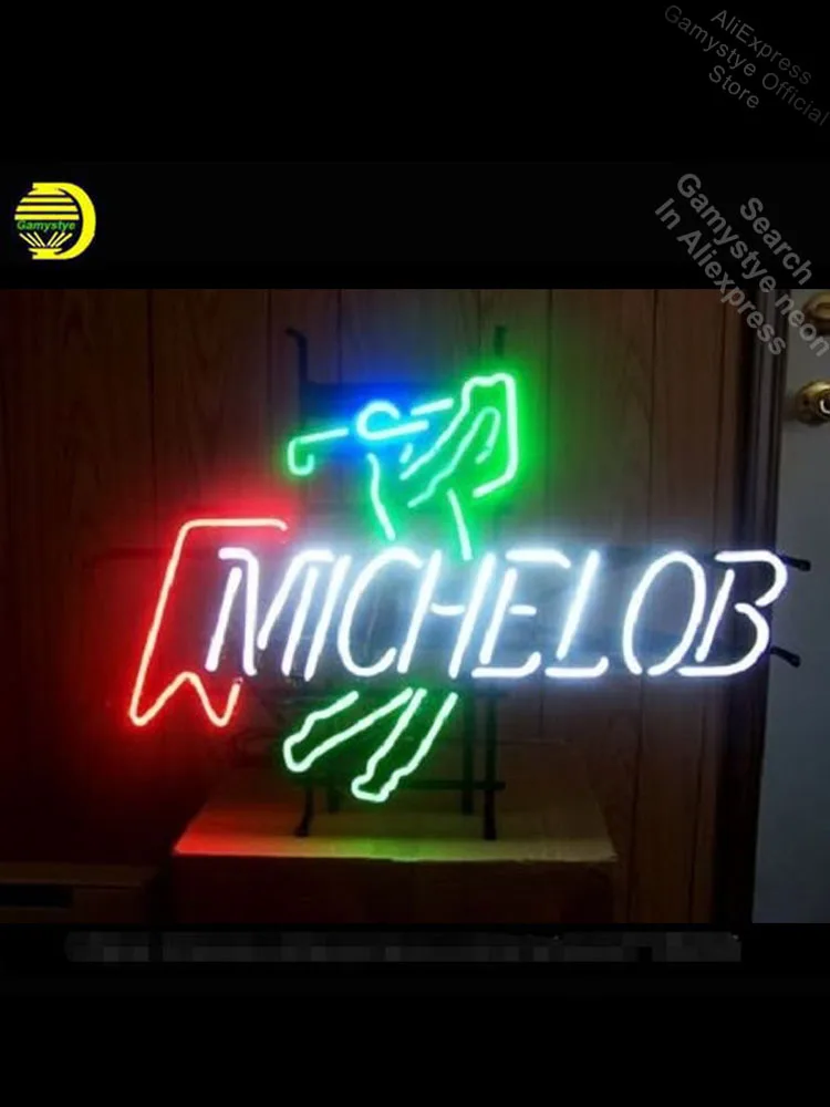 Неоновая вывеска для организаций и магазинов Michelob ультра отличные условия игры в