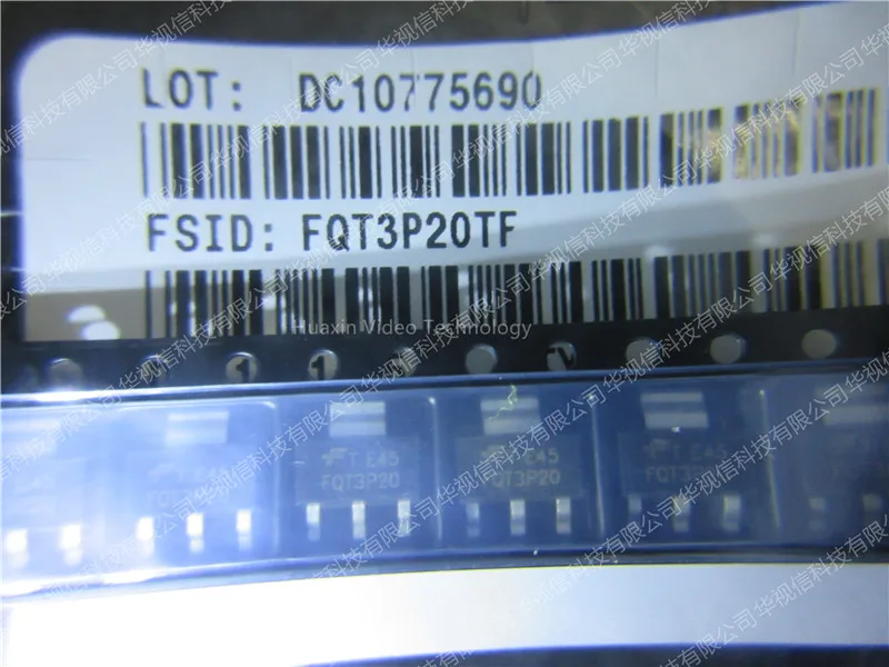 FQT3P20TF MOSFET-200 V одиночный чип