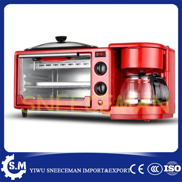 Breakfast machine toaster oven all-automatic multi-function coffee spitting driver Electric baking tray electric roasting box | Бытовая