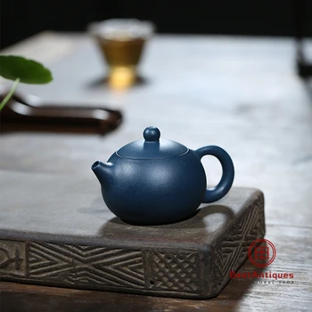 

Yixing Zisha Teapot Purple Clay Teapots Handmade Tianqing Xishi 110cc