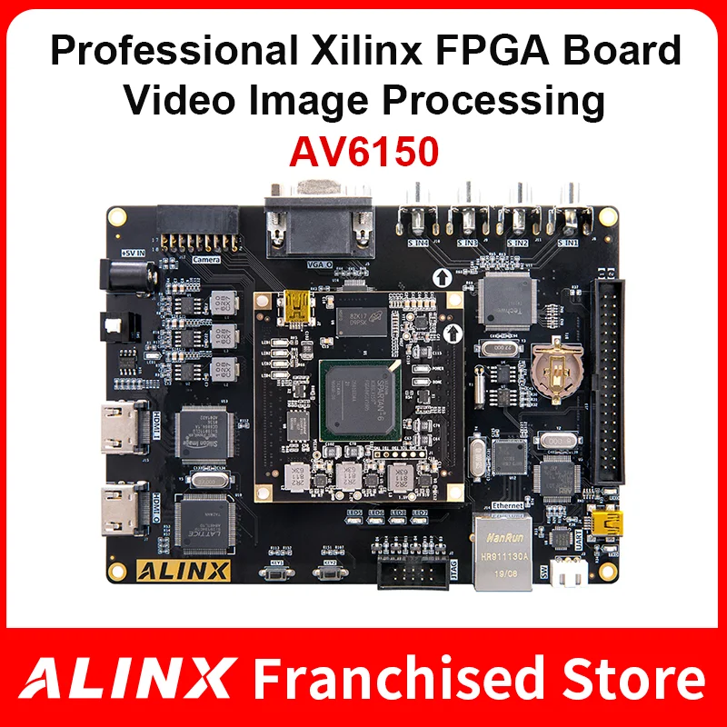 ALINX AV6150: XILINX Spartan-6 XC6SLX150 FPGA плата обработки видео изображения HDMI Входной выход 1080P |
