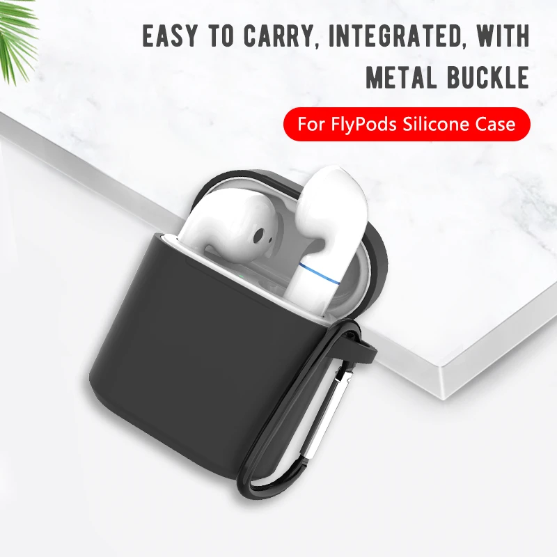 Подвесное кольцо чехол для переноски для huawei Honor FlyPods Pro Мягкий силиконовый чехол на Fly Pods Pro Наушники зарядная док-станция защитная кожа