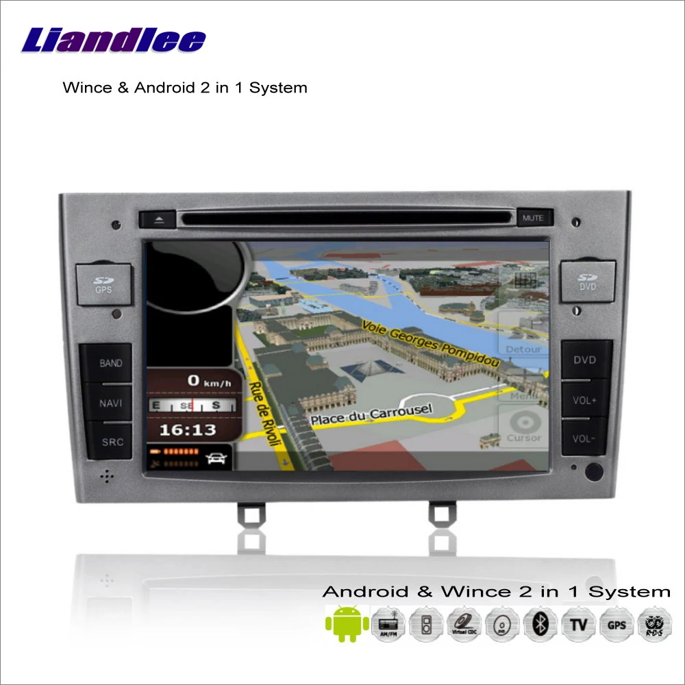 

Car Android Multimedia System For Peugeot 308 / 408 / RCZ 2008~2013 - Radio CD DVD Player GPS Navigation Audio Video S160 System