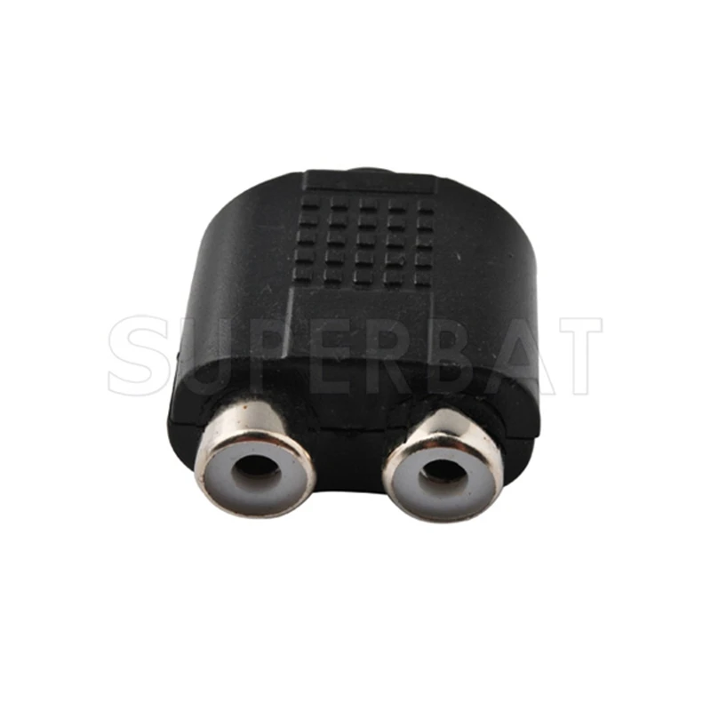 Адаптер Superbat 3 5 RCA мм гнездо для Jack/Jack переходник RF коаксиальный разъем|jack female|jack