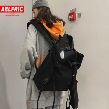 

Aelfric Fashion Backpack Designers Hip Hop Style 2019 Streetwear Bags Large Capacity Function Backpacks Traveling Bags Men Women