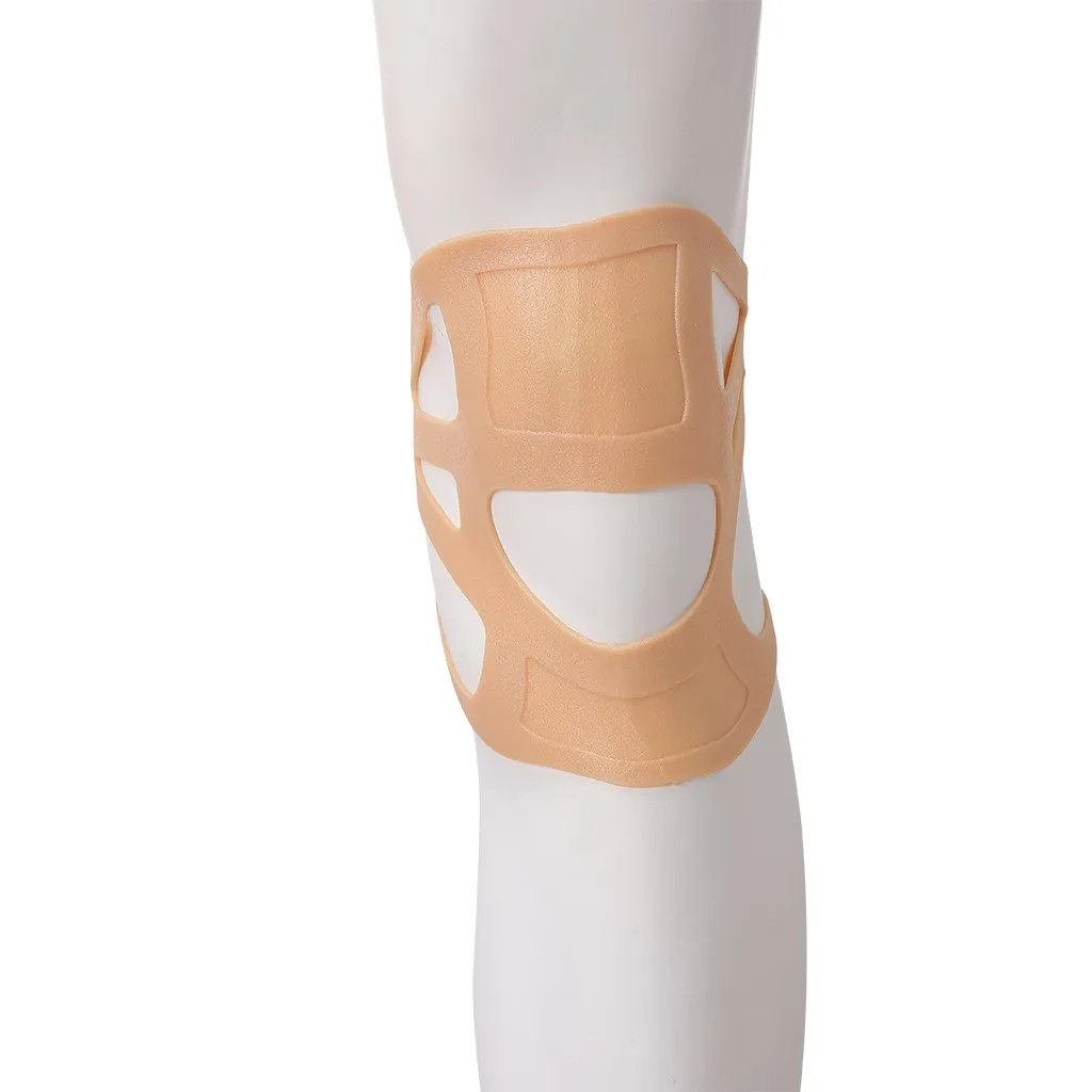 Фитнес Бег Велоспорт поддержка колена подтяжки компрессионные подрукавники силиконовая поддержка для баскетбола волейбола