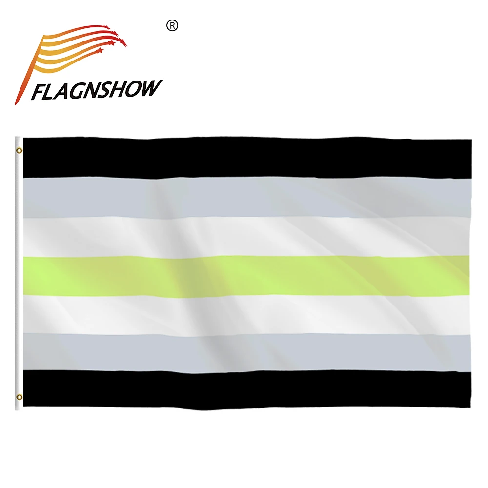 Flagnshow Bandera LGBT Flags 90 x150cm Agender Gay Pride Rainbow Flag | Дом и сад