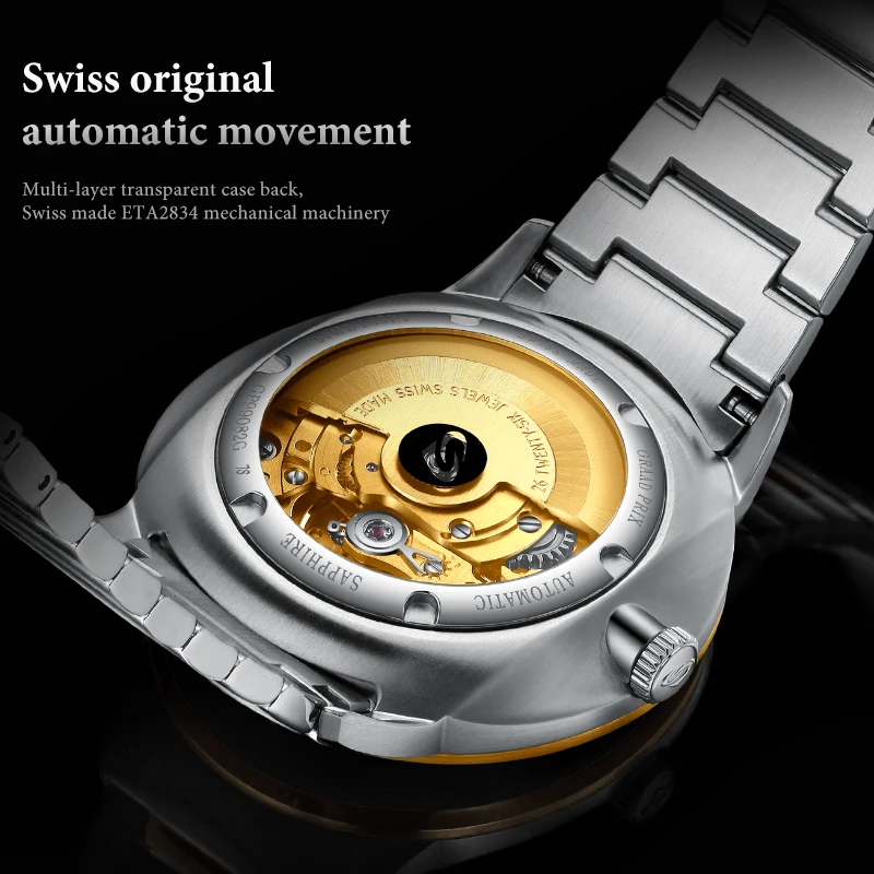 Гран при New Роскошный топ Брендовые часы для мужчин reloj hombre автоматические