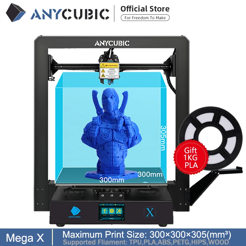 3d Принтер Anycubic Mega X Купить