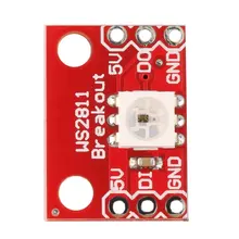 Горячая WS2812 1-5 V 5050 RGB светодиодный светильник Панель модуль полный Цвет для Arduino