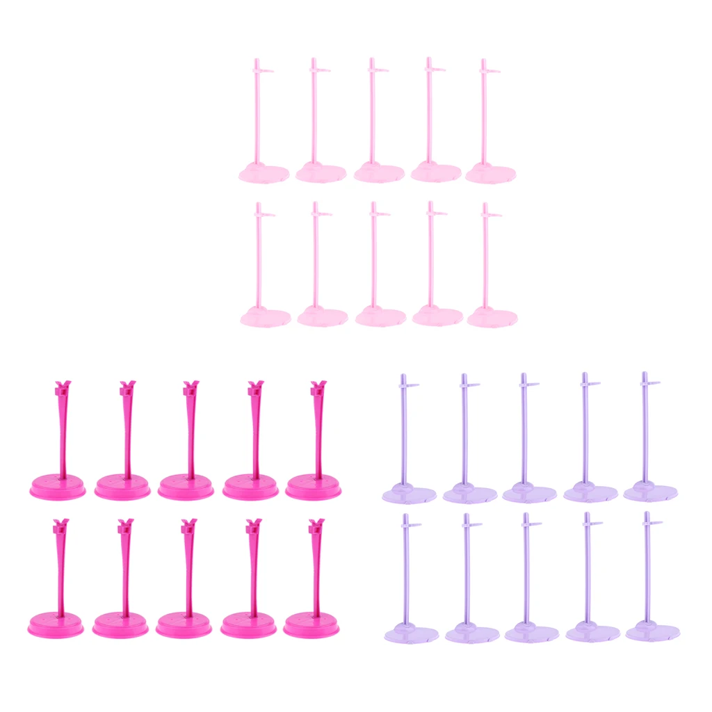 Doll Stand Support Prop up Mannequin Model Holders For Blythe Doll 10 Pieces