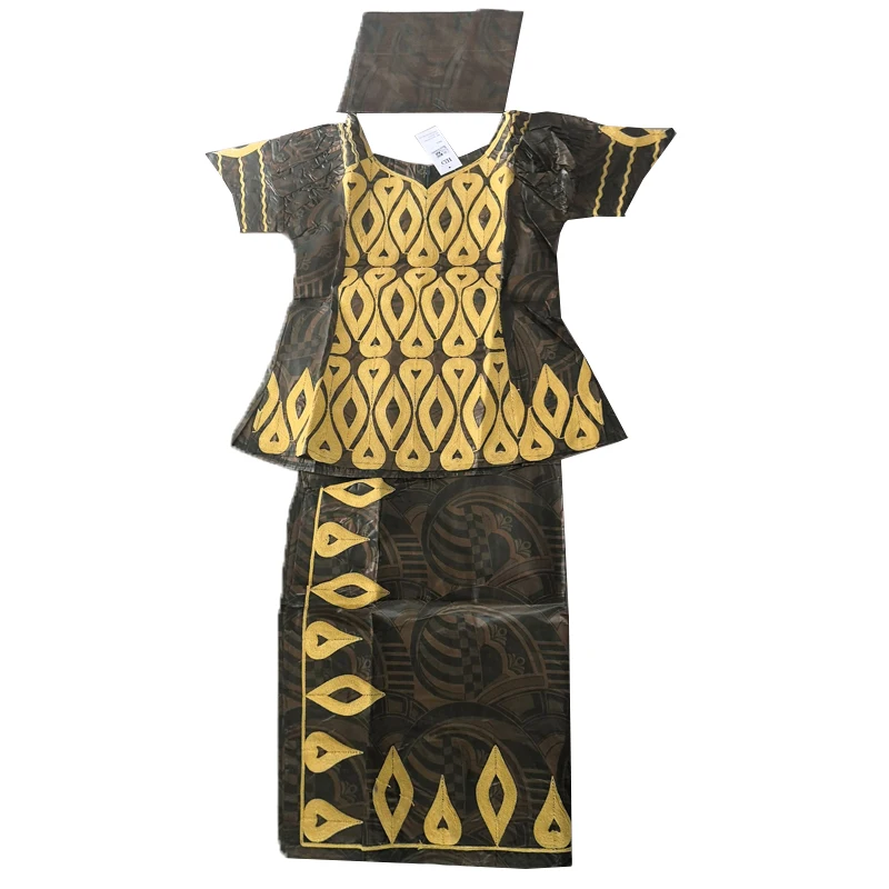 MD африканские юбки и топы, Женский комплект, африканская юбка, костюмы с вышивкой геле, традиционная одежда, платья Дашики