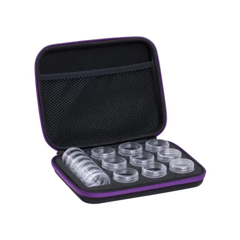 

15 Slots Diamond Painting Accessories Bead Storage Bottle Diamond Embroidery Multi-function Tools Kits Handbag
