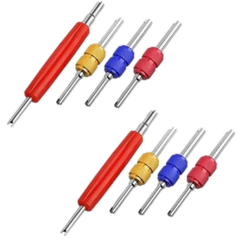 

8 Pcs R134 R12 A/C HVAC Air Conditioner Knife Valve Stem Core Remover Tool