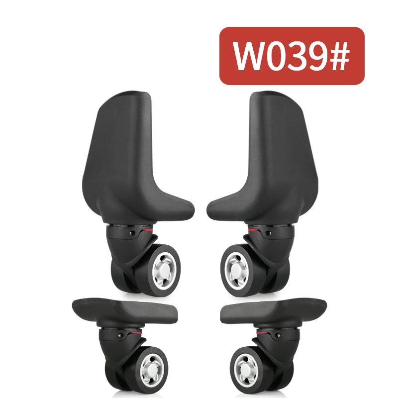 Black Travel Luggage Wheel Password Box Accessories Substitute Luggage Rolling Wheels  Universal Suitcase Caster Suitcase Wheels