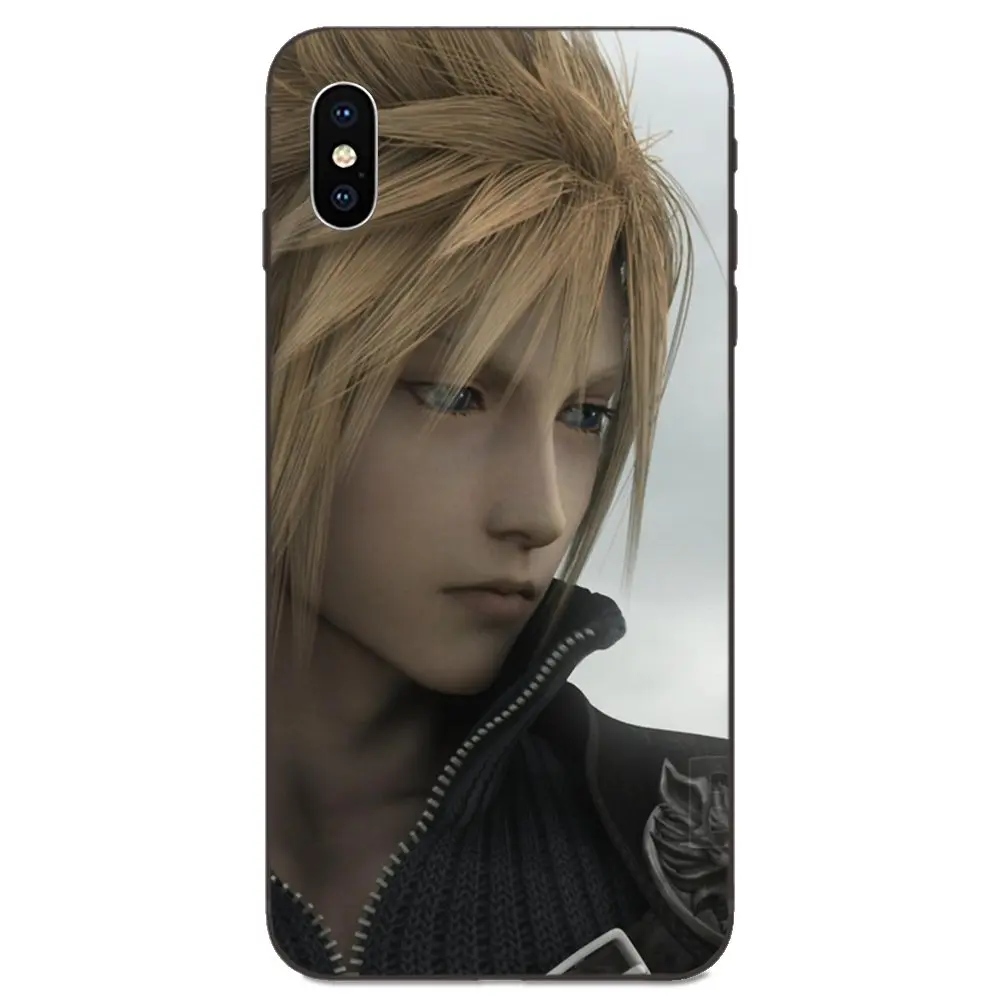 as picture Cloud Strife Final Fantasy для Apple iPhone 11 X XS Max XR Pro Max 4 4S 5 5S SE 6 6S 7 8 Plus Уникальный Высококачественный чехол для телефона - Цвет: as picture