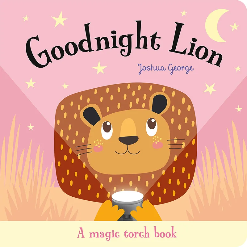 Goodnight Лев фонарик книга английская образовательная картина книги детские для