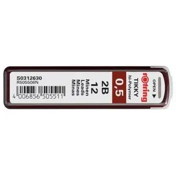 

Rods for mechanical pencils Tikky, 0.5mm 2B