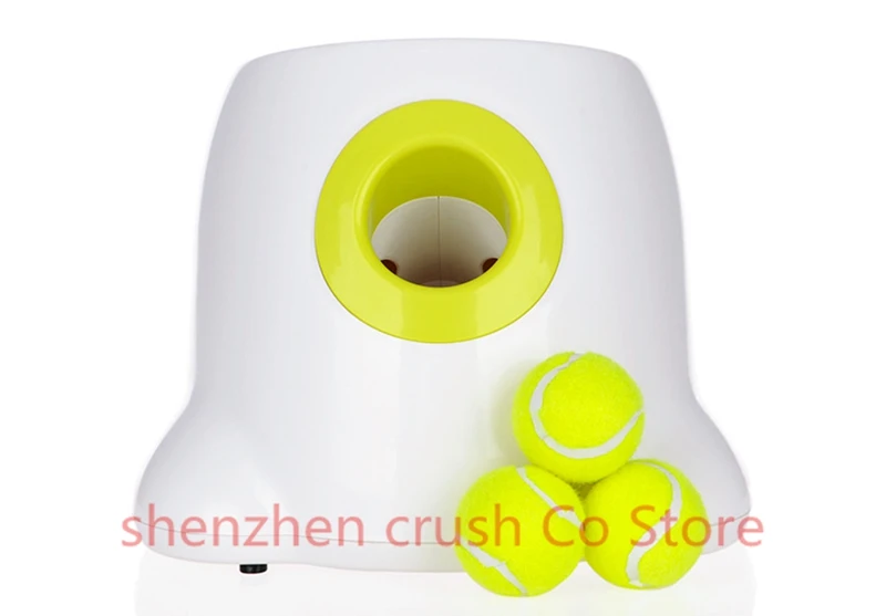

4pcs All For Paws Interactive Automatic Dog Ball Launcher, Hyper Fetch Dog Tennis Ball Throwing Toy Includes 3 Tennis Balls