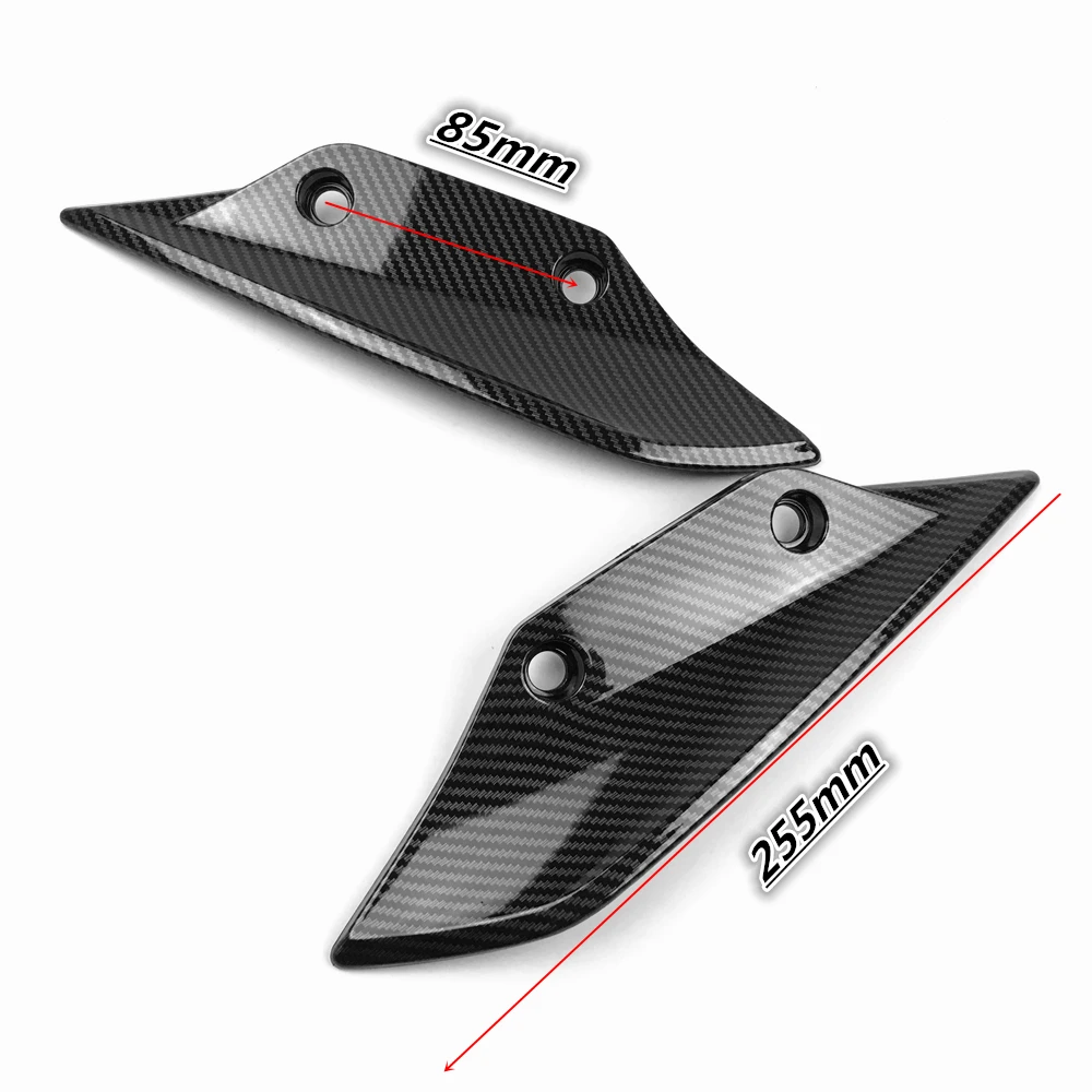 Motorcycle Accessories Motorcycle Fairing Motorcycle Winglet Motorcycle Wing Kit For BMW S1000RR 2009-2014 Motorcycle Front Fairing Panel Cover Wing Aerodynamic Winglets Carbon S1000RR 2010 2011 2012 2013