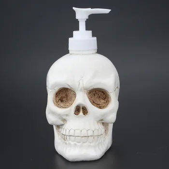 

Creative home vintage skull liquid bottled cross-border new bathroom shower gel bottled 350ml spot bathroom set
