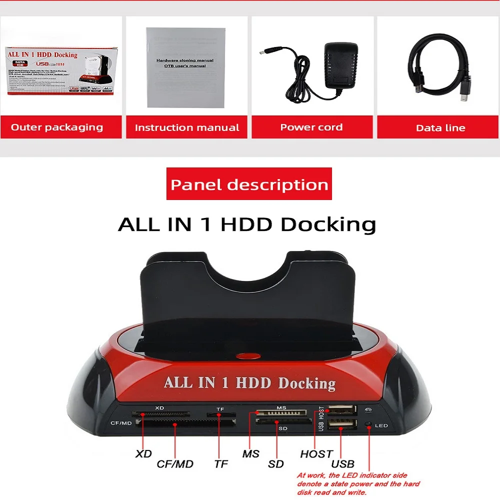 TISHRIC IDE SATA Dual все в 1 Hd/HDD док-станция/док-станция жесткий диск/диск Hdd 2,5 3,5 ридер Usb ЕС внешний корпус Чехол