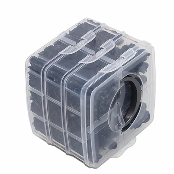 

630 Pcs Car Retainer Clips Plastic Fasteners Kit Fender Rivet Clips Auto Bumper Rivet Retainer for G m Fo rd To yota Hon da Chry