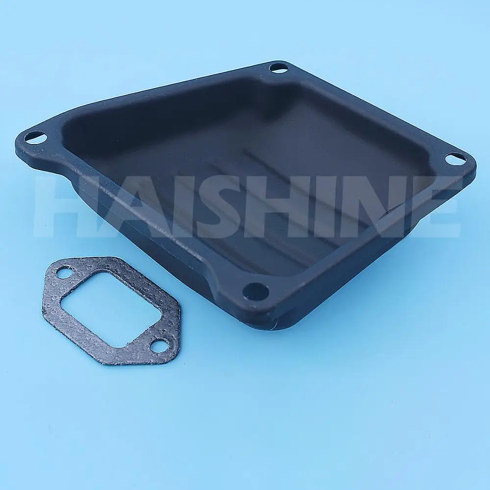 Muffler Exhaust Front Cover Gasket Kit For Stihl 064 066 MS650 MS660 Chainsaw Dual Port Type Replacement Spare Part